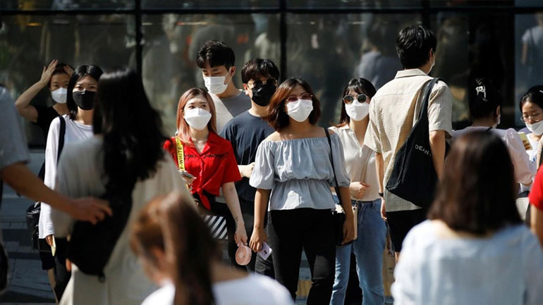 Νότια Κορέα: Περισσότερα από 500 κρούσματα Covid-19 σε ένα 24ωρο