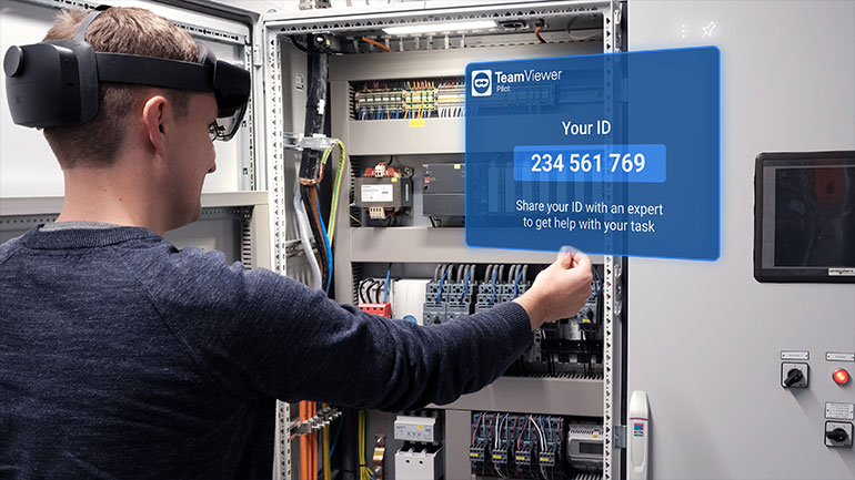 Υποστήριξη TeamViewer για το Microsoft HoloLens 2