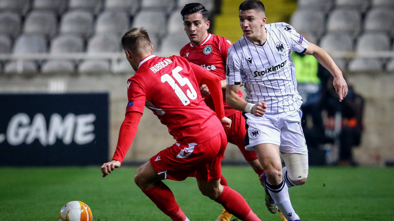 Εκτός Europa League ο ΠΑΟΚ, 2-1 η Ομόνοια