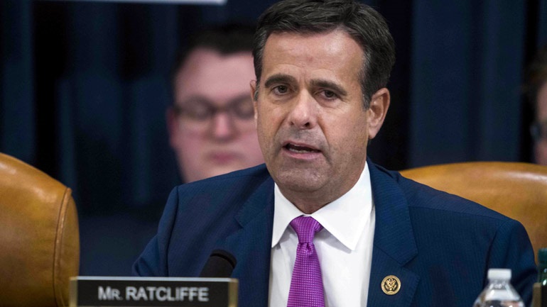 Ο διευθυντής των υπηρεσιών πληροφοριών των ΗΠΑ, Τζον Ράτκλιφ