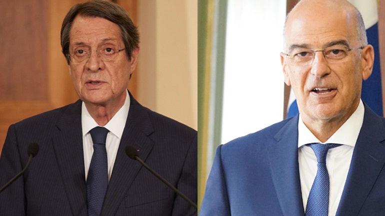 Ολοκληρώθηκε η συνάντηση Αναστασιάδη-Δένδια στη Λευκωσία