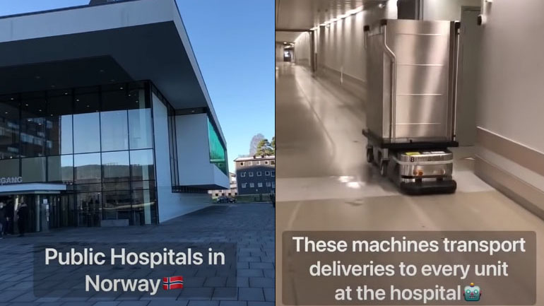 Πώς είναι ένα δημόσιο νοσοκομείο στη Νορβηγία