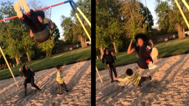 Ένα μικρό απρόσεκτο αγόρι