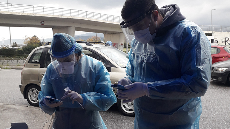 Συνεχίζονται τα rapid tests σε όλη τη χώρα – Σε 1.223 ελέγχους εντοπίστηκαν 35 κρούσματα