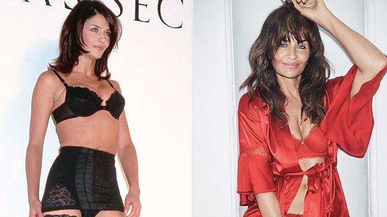 Η Helena Christensen στα 51 της χρόνια φωτογραφίζεται με εσώρουχα Victoria’s Secret