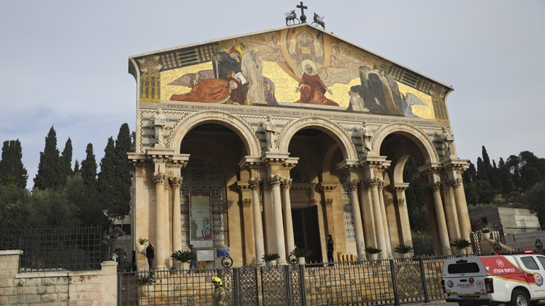 Ισραήλ: Συνελήφθη άνδρας που επιχείρησε να πυρπολήσει την εκκλησία της Γεθσημανής Ισραήλ: Συνελήφθη άνδρας που επιχείρησε να πυρπολήσει την εκκλησία της Γεθσημανής