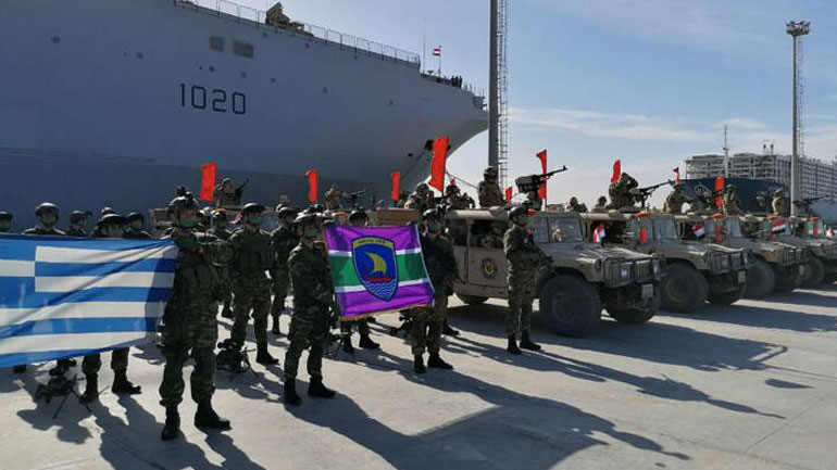 Παρουσία των υπουργών Άμυνας Ελλάδας και Αιγύπτου, η τελική φάση της άσκησης «Μέδουσα 10»