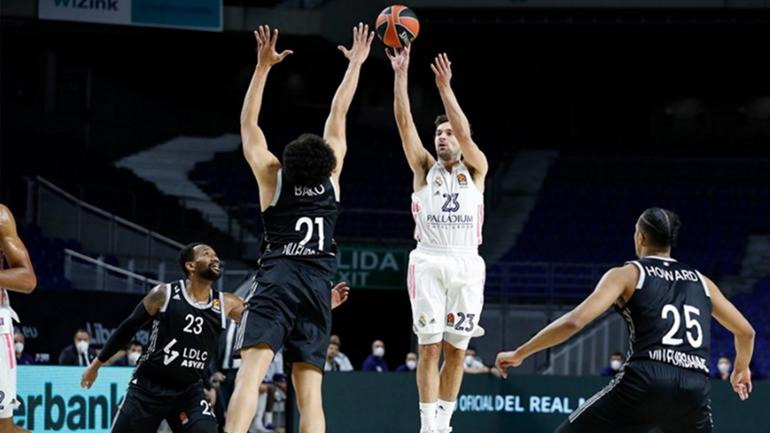 Η Ρεάλ «προσγείωσε» 91-84 τη Βιλερμπάν