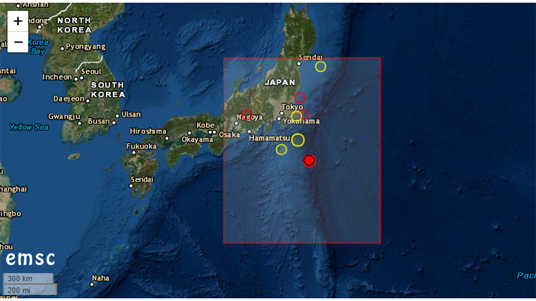 Σεισμός 5,3 Ρίχτερ στην Ιαπωνία