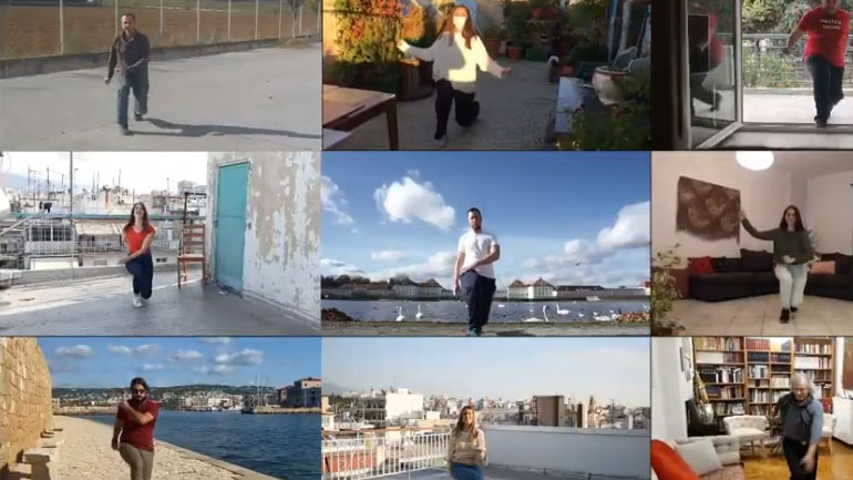 «Ζορμπάς καραντινάτος» από τον χορευτικό Σύλλογο Θεσσαλονίκης η «Ήπειρος»