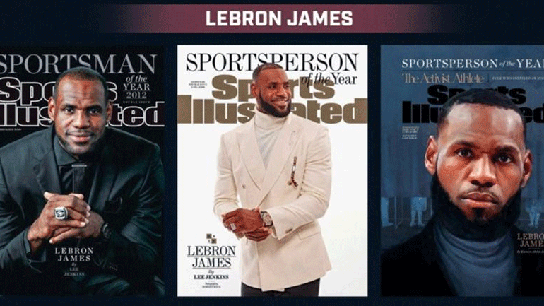 Sports Illustrated: Αθλητική προσωπικότητα της χρονιάς για 3η φορά ο Λεμπρόν Τζέιμς!