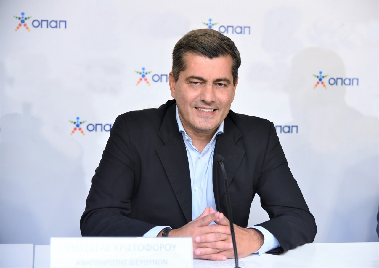 Ο Αναπληρωτής Διευθύνων Σύμβουλος του ΟΠΑΠ, Οδυσσέας Χριστοφόρου   