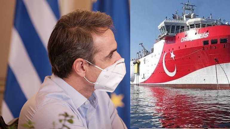 Μητσοτάκης: Δεν φθάσαμε κοντά σε πόλεμο με την Τουρκία – Τι είπε για το Oruc Reis