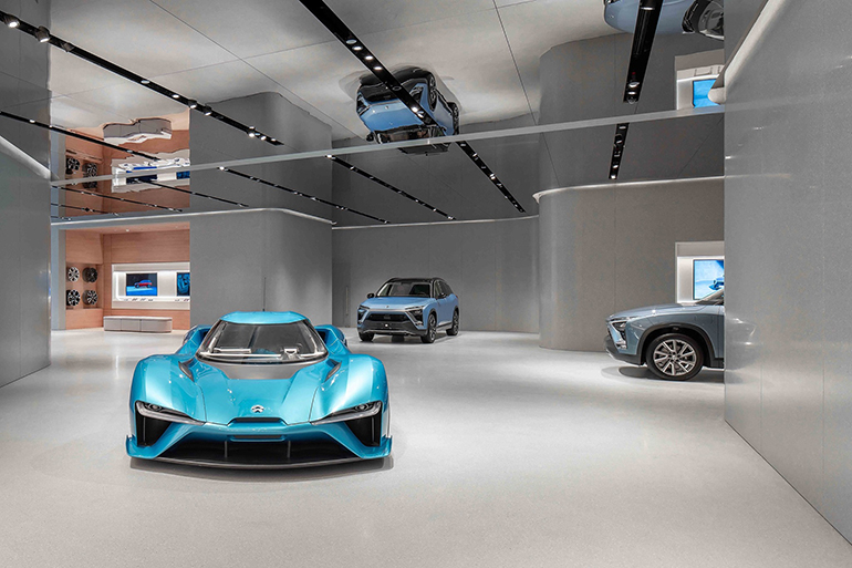 H NIO είναι μία νέα κινέζικη αυτοκινητοβιομηχανία 