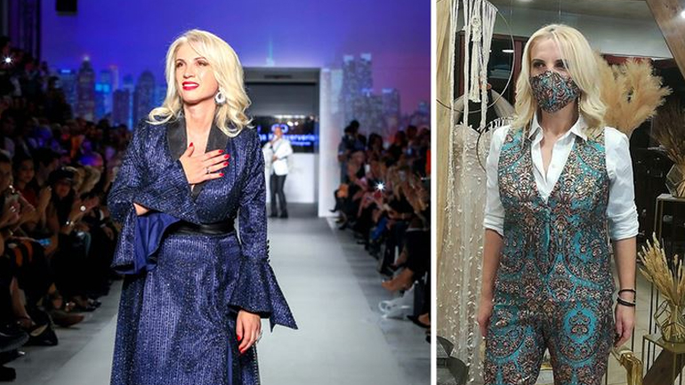 Δείτε τις πιο glam μάσκες για τις γιορτές με την υπογραφή γνωστής Ελληνίδας σχεδιάστριας