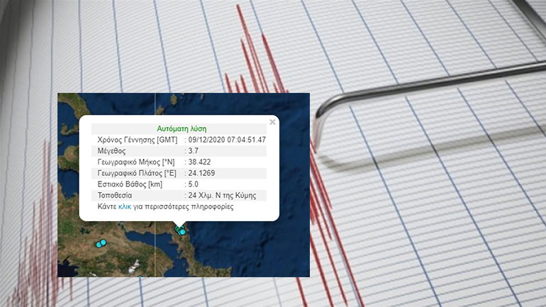 Σεισμός στην Εύβοια