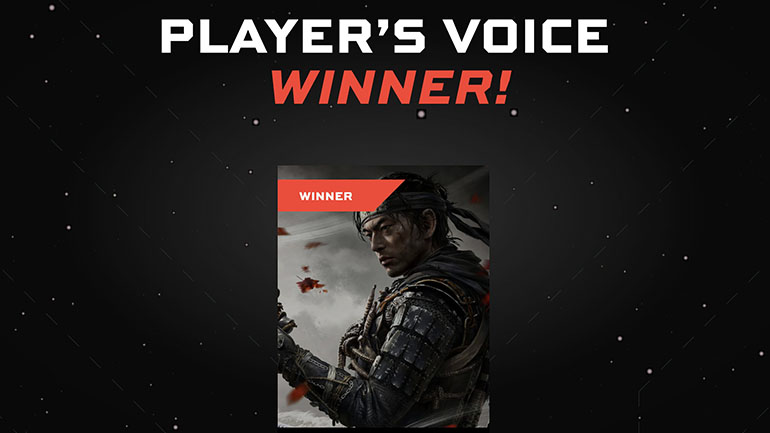 Το κοινό των Game Awards ψήφισε το Ghost of Tsushima ως παιχνίδι της χρονιάς