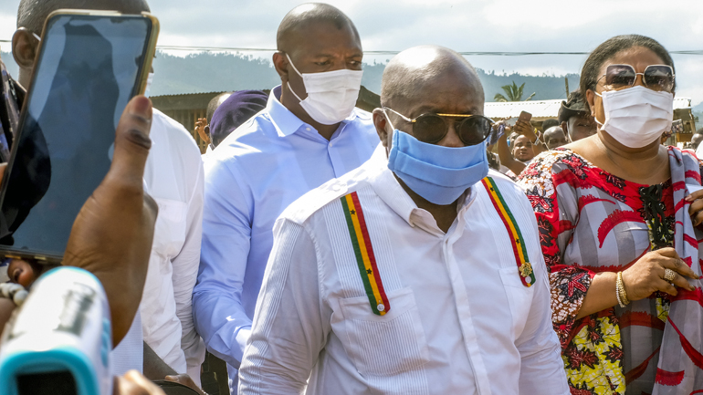 Επανεκλογή του Νάνα Ακούφο-Άντο στην προεδρία της Γκάνας