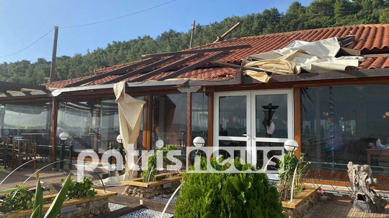 Ηλεία: Προβλήματα από την κακοκαιρία στο Κατάκολο