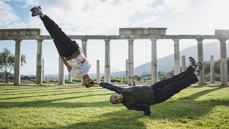 Στην Αρχαία Μεσσήνη γιορτάστηκε η ανακοίνωση για το Ολυμπιακό ντεμπούτο του breaking!