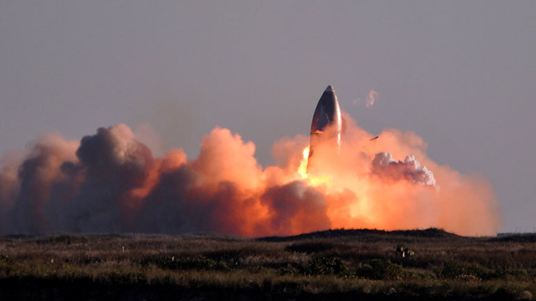 Έκρηξη σημειώθηκε κατά την προσγείωση πρωτότυπου πυραύλου της SpaceX