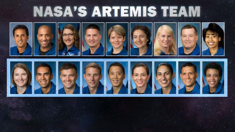 Αυτή είναι η ομάδα της NASA που θα πάει στη Σελήνη