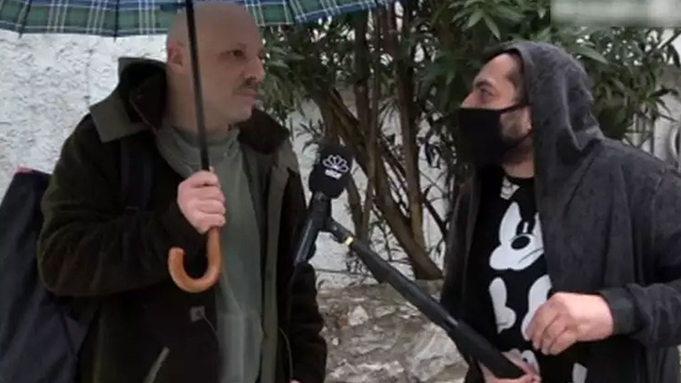 Η απάντηση του Νίκου Μουτσινά on camera για την ανάρτηση με τους αστυνομικούς