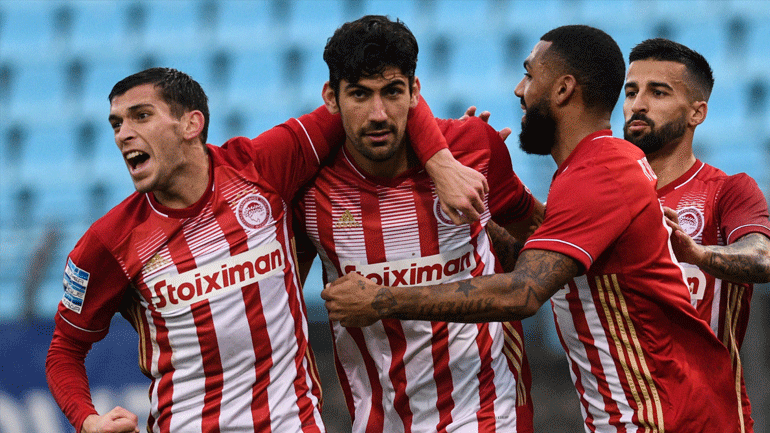 Καταιγιστικός ο Ολυμπιακός, συνέτριψε εκτός έδρας με 6-0 τη Λαμία!