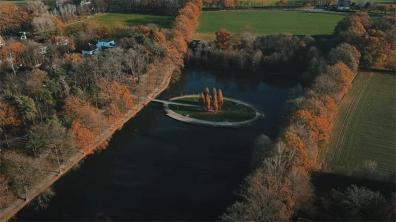 Το τεράστιο Βοτανικό Πάρκο του Gütersloh της Γερμανίας, με την εναέρια ματιά ελλήνων χειριστών