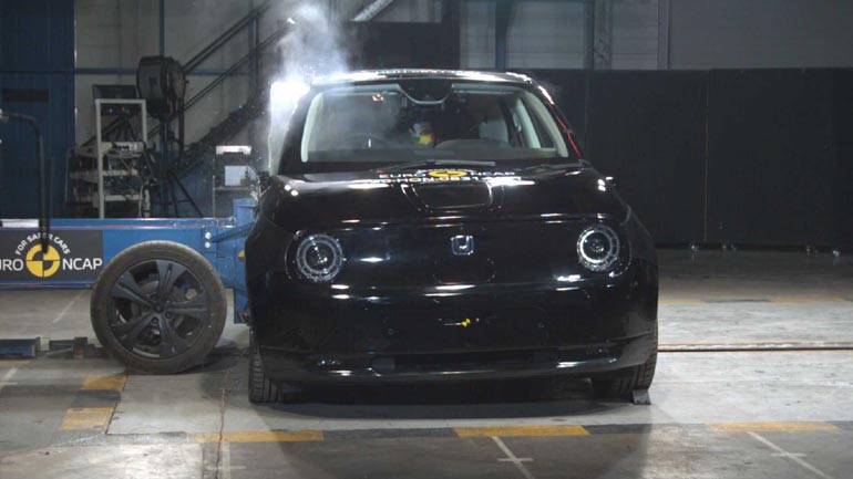 Η βαθμολογία του ηλεκτρικού Honda e στα crash tests