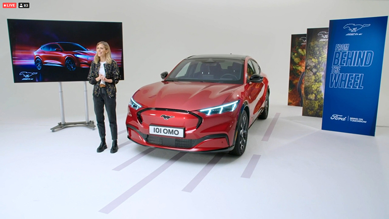 Διαδικτυακά παρουσίαστηκε η ηλεκτρική εκδοχή της Mustang