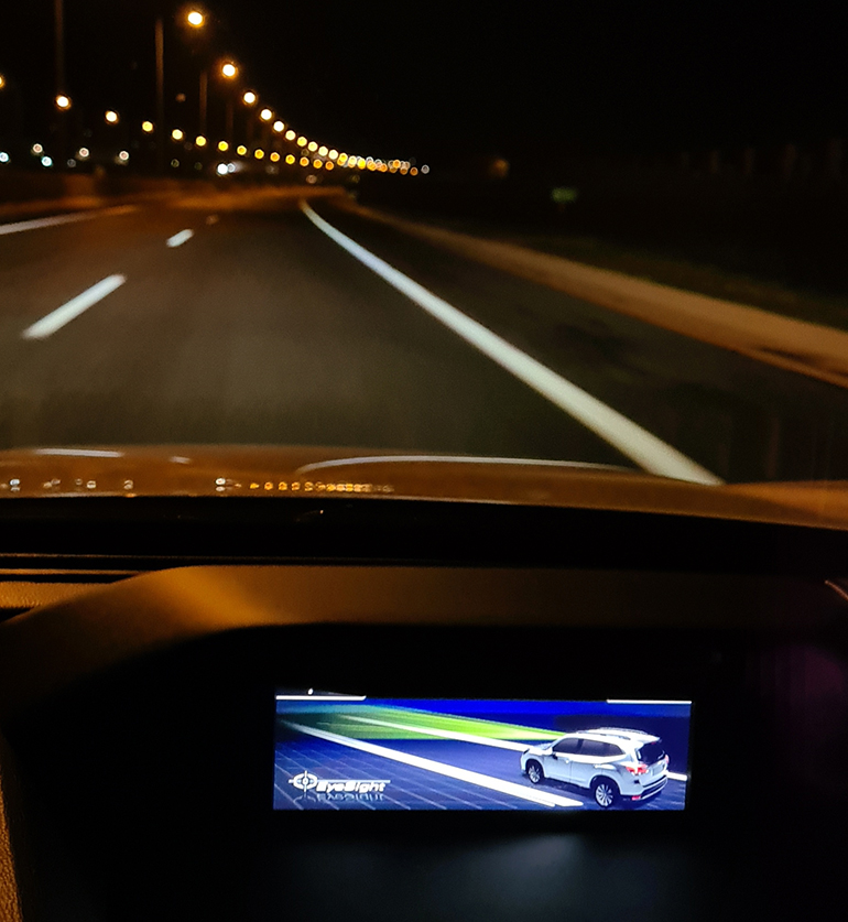 Νέκρα στο εθνικό οδικό δίκτυο λόγω του Lockdown (εικόνα μέσα από τα "μάτια" ενός Subaru Forester)