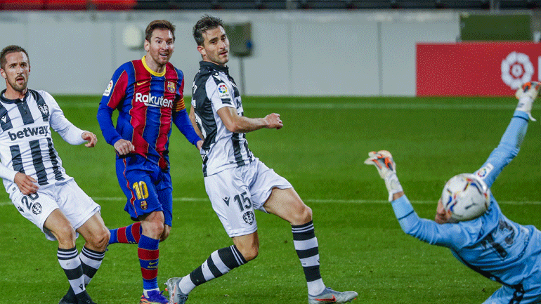 Ισπανία: Ο Μέσι λύτρωσε την Μπαρτσελόνα στη νίκη με 1-0 επί της Λεβάντε