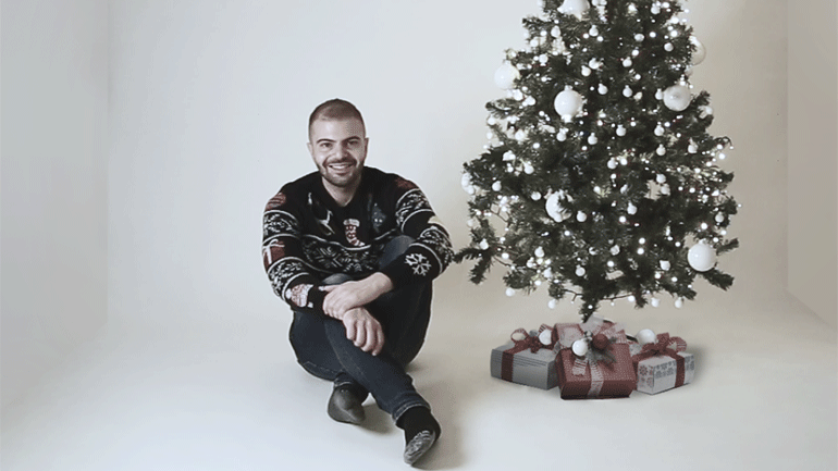 Λευκά Χριστούγεννα από τον Στάθη Παπαγεωργίου