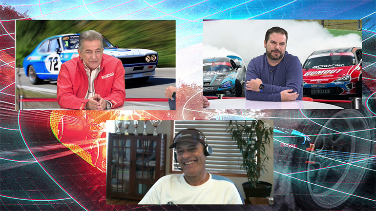 Τάκης Σκαλτάς (κάτω), Στράτος Φωτεινέλης (πάνω αριστερά) και Στάθης Πετρόπουλος