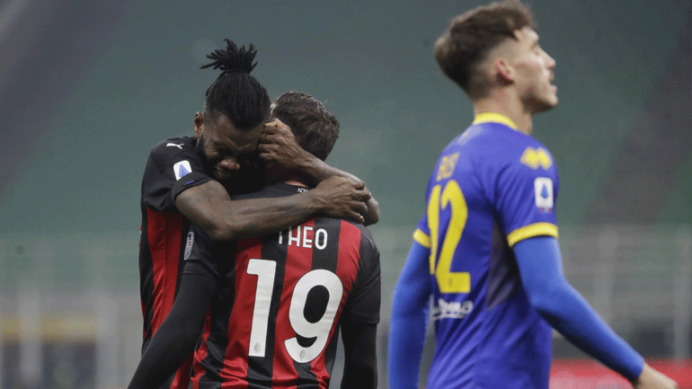 Ιταλία: Έσωσε τον βαθμό στο τέλος η Μίλαν, «διπλό» για τη Γιουβέντους