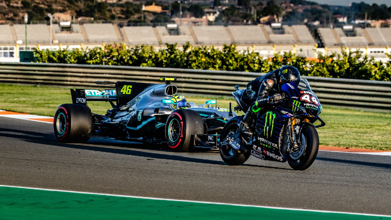 Hamilton και Rossi μαζί στην πίστα