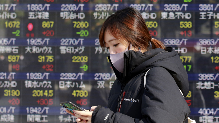 Πτωτικές τάσεις στο χρηματιστήριο του Τόκιο