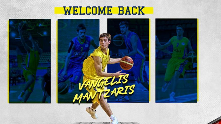 Επέστρεψε στο Περιστέρι ο Μάντζαρης