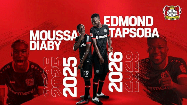 Λεβερκούζεν: «Έδεσε» με νέα συμβόλαια τους Ντιαμπί και Ταπσόμπα