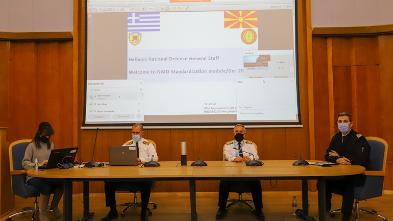 Στελέχη του ΓΕΕΘΑ εκπαίδευσαν προσωπικό των Ενόπλων Δυνάμεων της Βόρειας Μακεδονίας