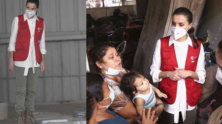 Βασίλισσα Letizia: Με χακί παντελόνι και μποτάκια σε ένα καταφύγιο της Ονδούρας