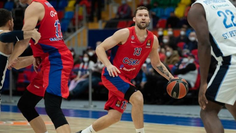 Ευρωλίγκα: Άνετα η ΤΣΣΚΑ Μόσχας, 83-65 τη Ζενίτ