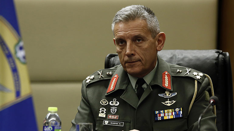 Ο αρχηγός ΓΕΕΘΑ στη σημερινή ενημέρωση για τον κορωνοϊό