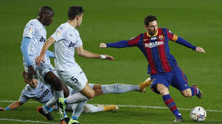 Ισόπαλη 2-2 με τη Βαλένθια η Μπαρτσελόνα