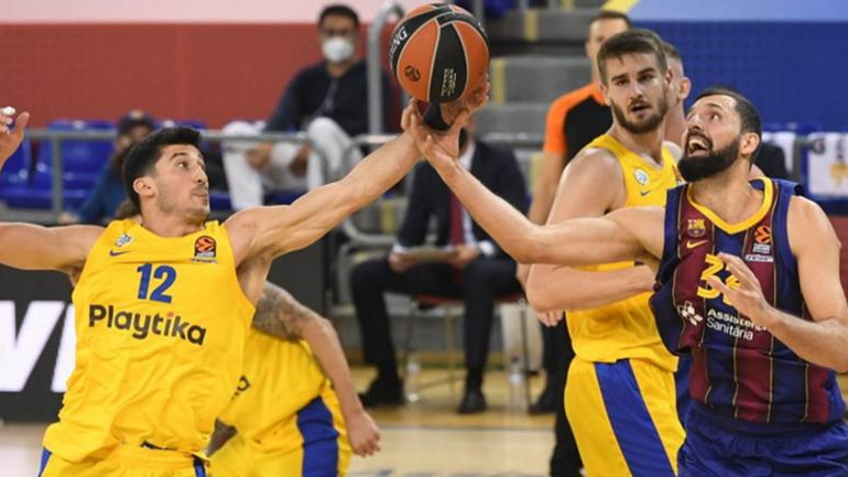 Τεράστιο «διπλό» της Μακάμπι, 68-67 τη Μπαρτσελόνα