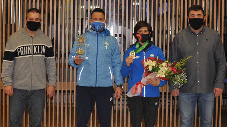 Πάλη: Επέστρεψε στην Αθήνα η Παγκόσμια Μαρία Πρεβολαράκη