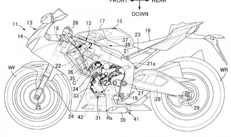 Η εφαρμογή του συστήματος γίνεται πάνω στο CBR1000RR