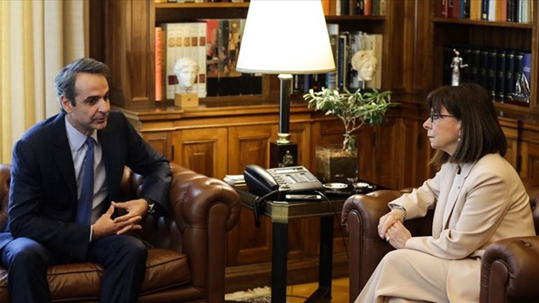 Συνάντηση Σακελλαροπούλου – Μητσοτάκη τη Δευτέρα