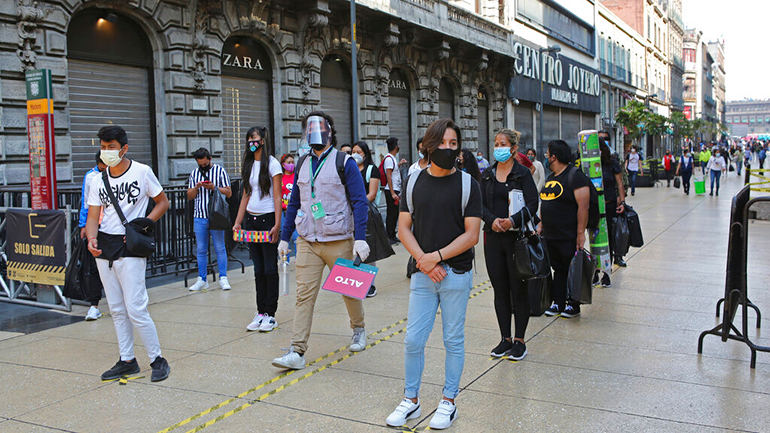 Μεξικό: 12.129 κρούσματα και 627 θάνατοι σε 24 ώρες